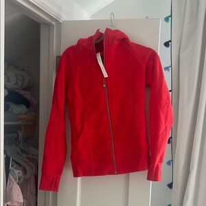 Lululemon Athletica Vibrant Red Hoodie